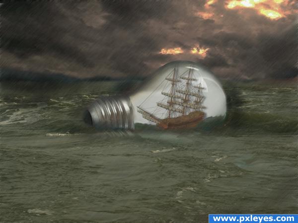 Ship in the Bulb